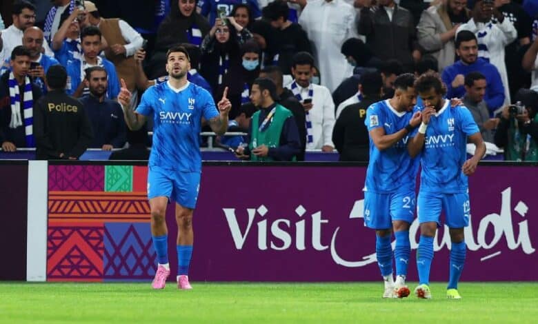 نتيجة مباراة الهلال ضد ضمك